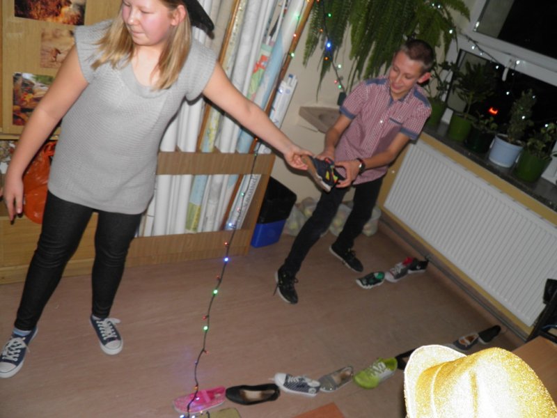 Zabawa andrzejkowo - integracyjna SP